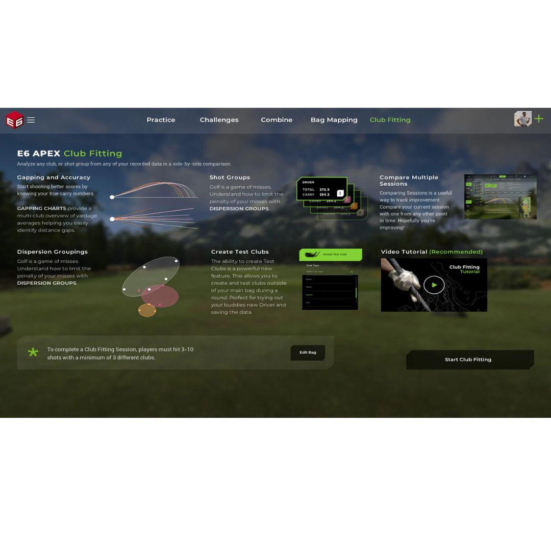 TruGolf E6 APEX – Enjoy (12-Month License)